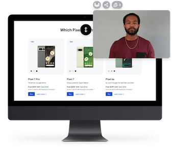 Open the second page with ecommerce